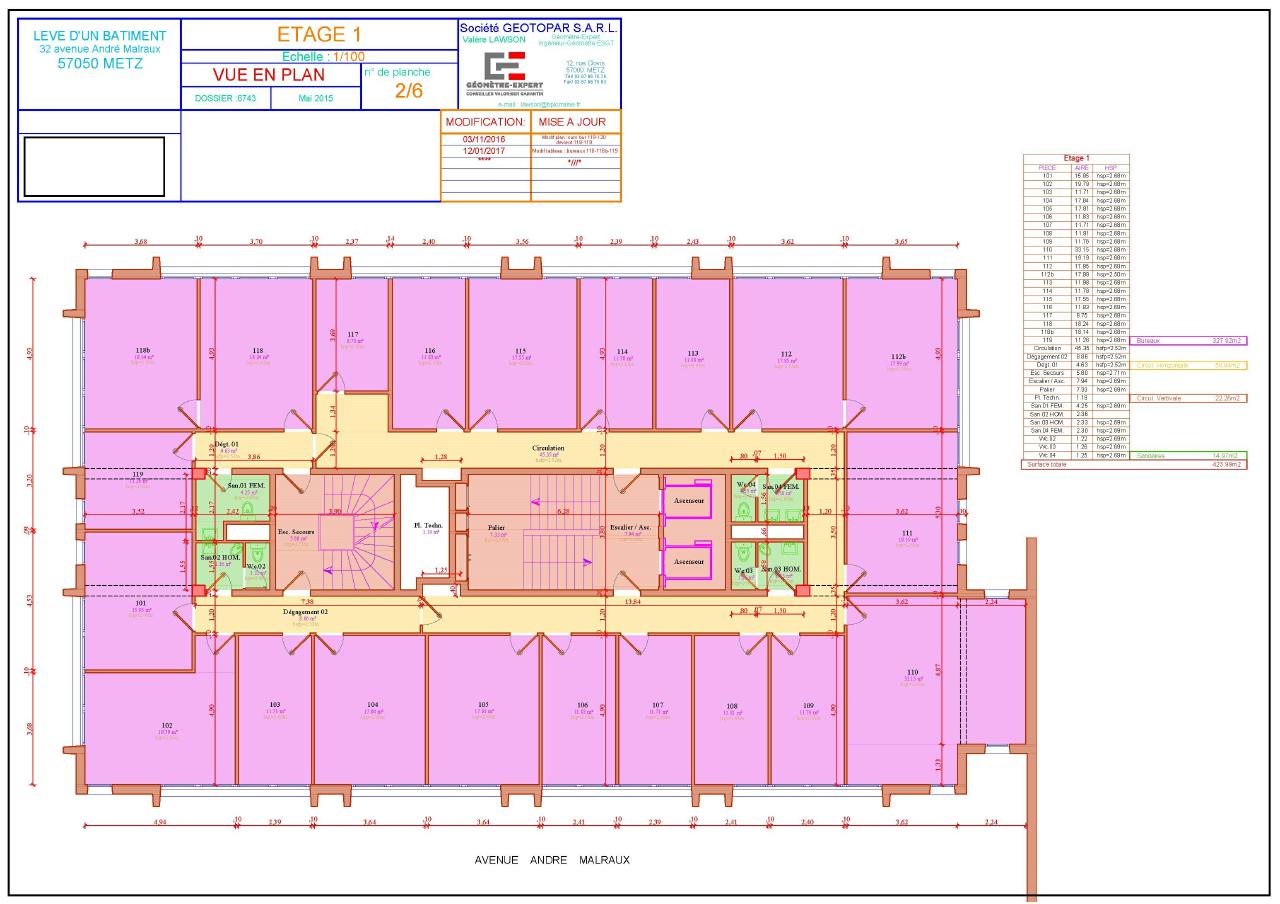 Bureau Metz 1902m² Location bureau Metz Moselle OLBUR2203300 18